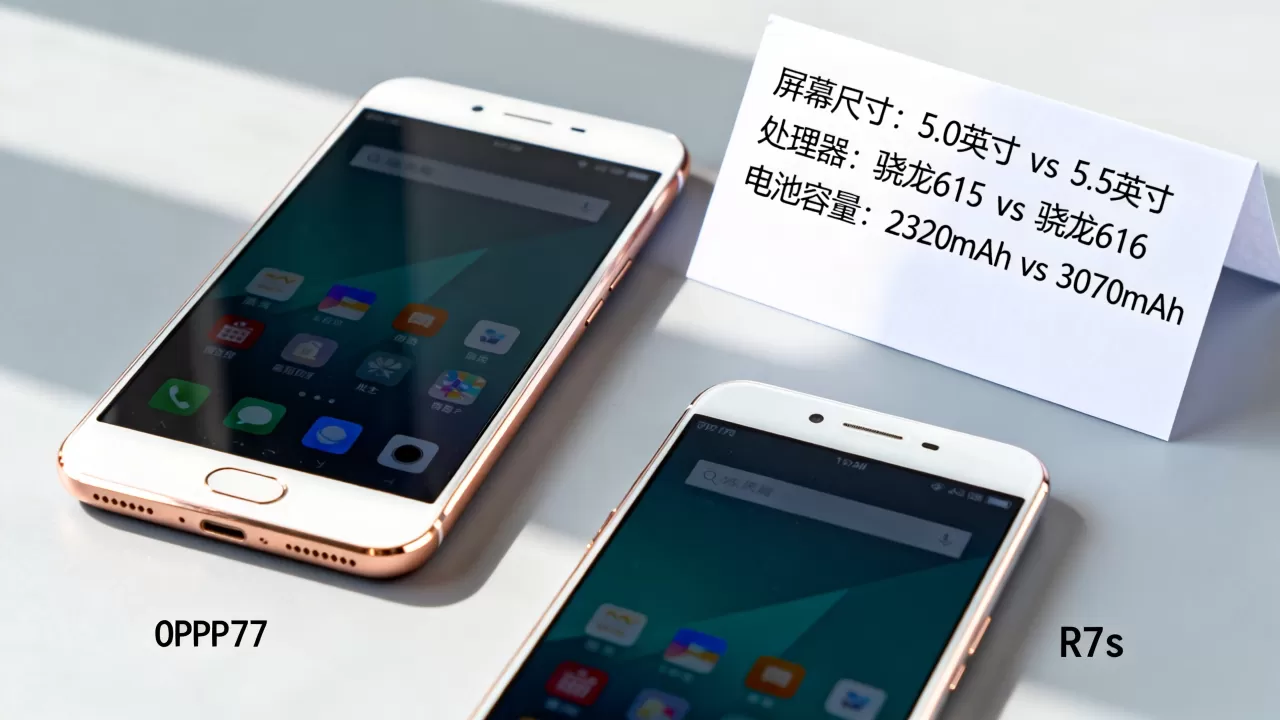 oppor7跟r7s有什么区别，OPPO R7和R7s配置参数对比