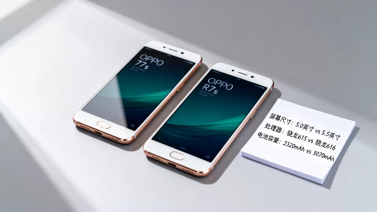 oppor7跟r7s有什么区别，OPPO R7和R7s配置参数对比