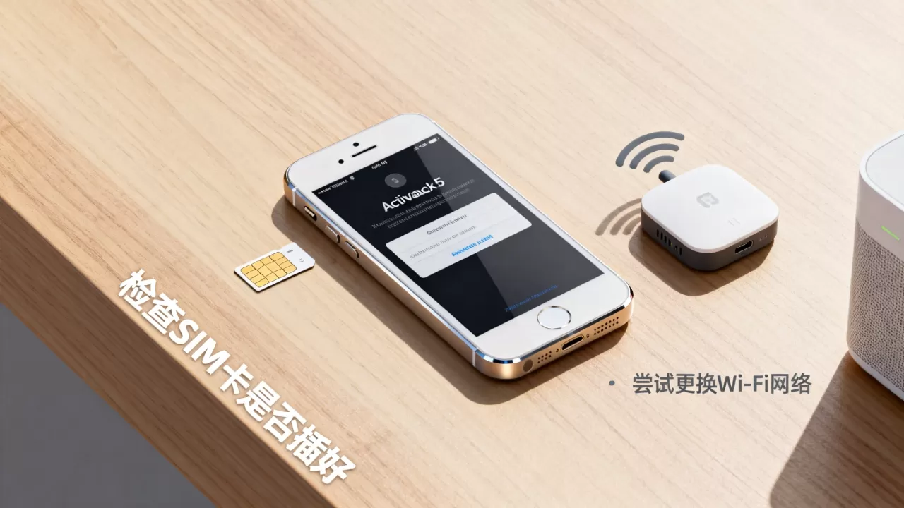 有锁iphone5怎么激活不了，有锁iPhone5无法激活怎么办
