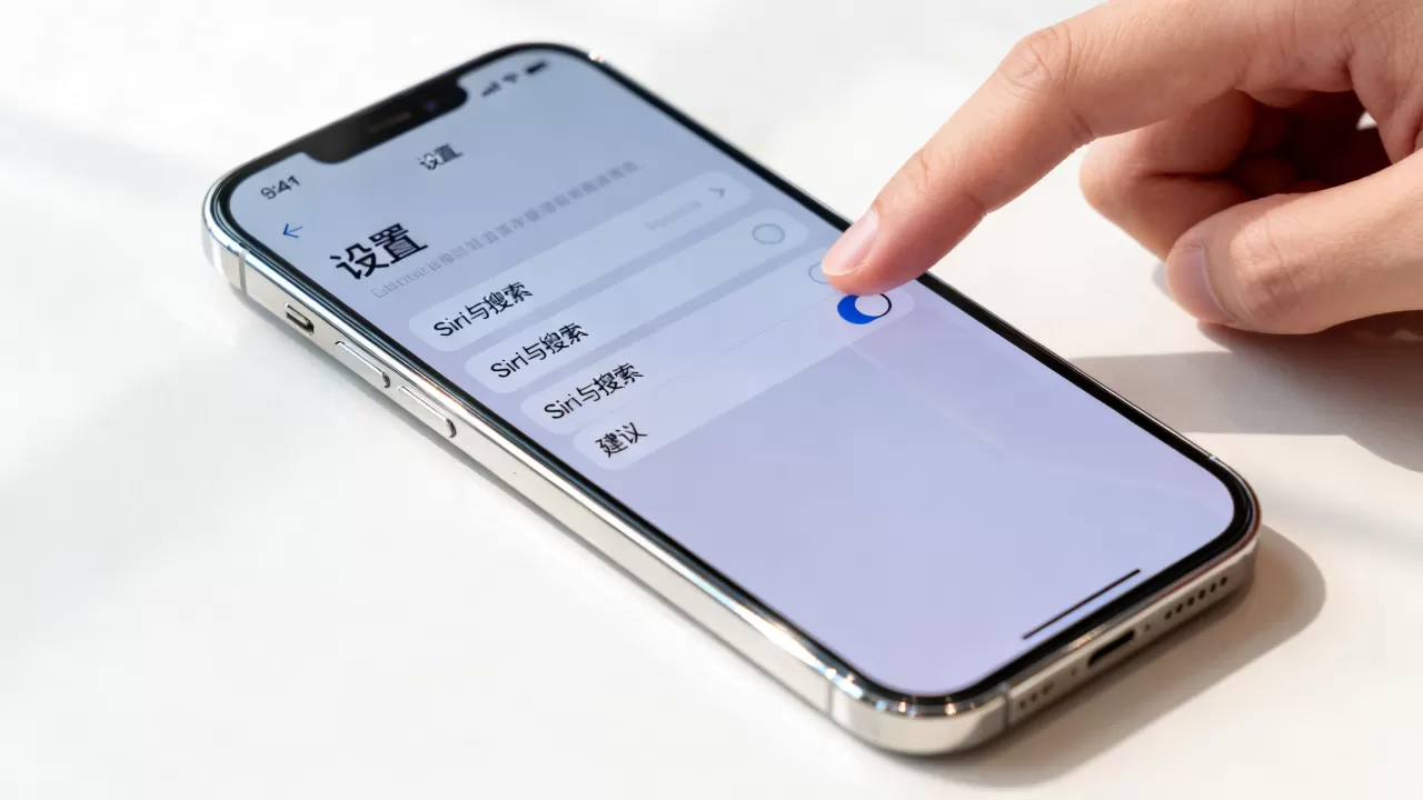 iphone的siri建议怎么关，关闭siri建议
