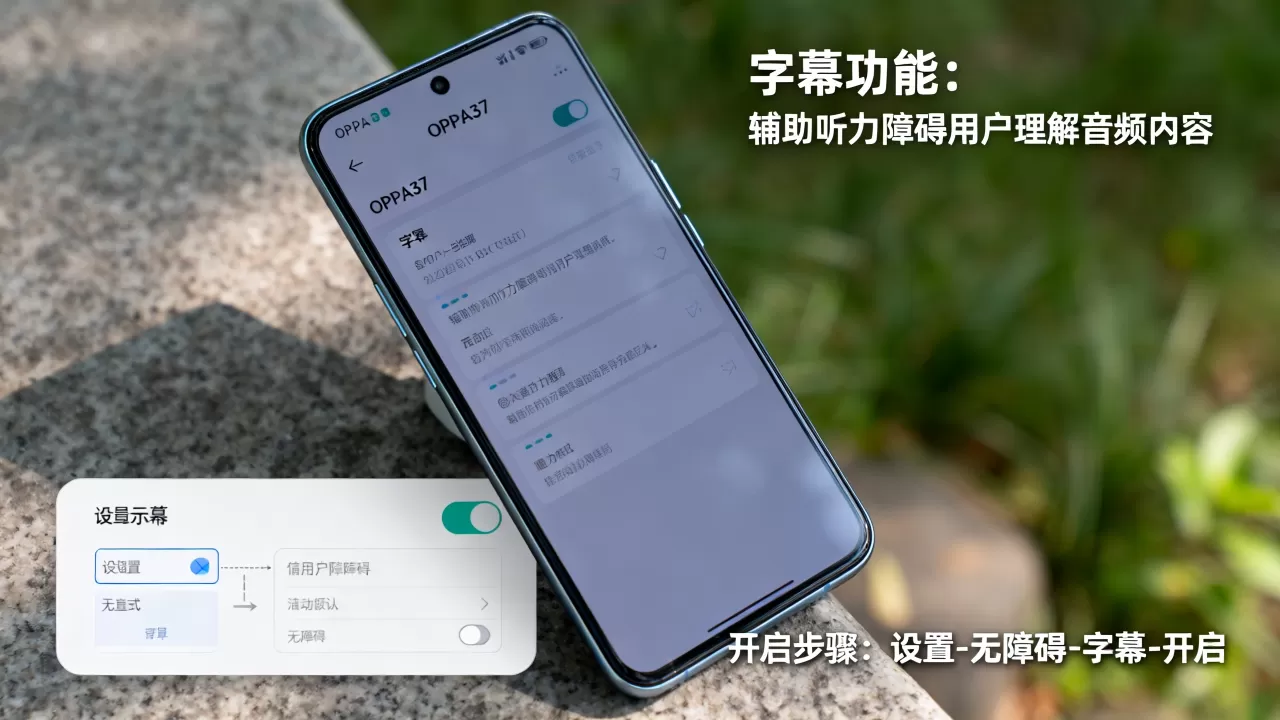 oppoa37字幕有什么用，oppoa37怎么开启字幕
