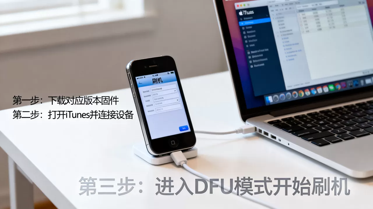 iphone4怎么刷版本，iphone4刷机教程