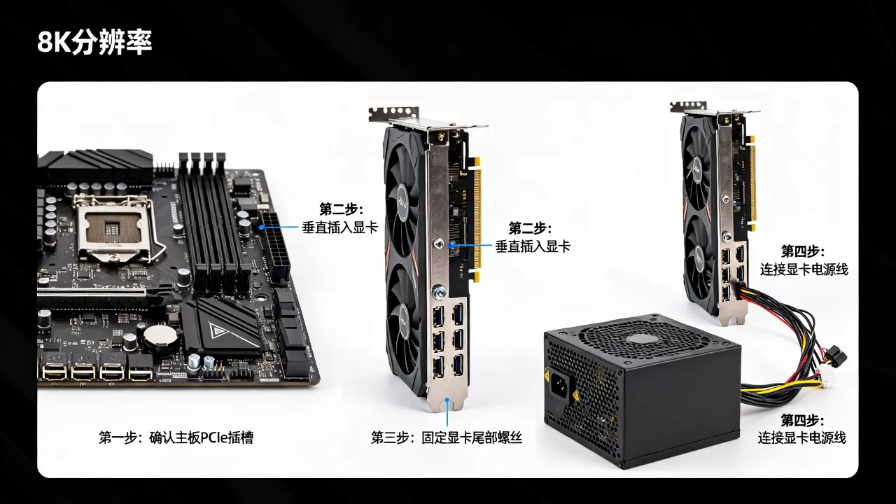 电脑有显卡怎么装机？显卡安装步骤详解