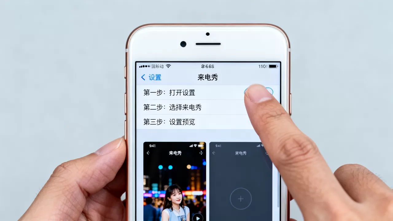 iphone6s不越狱怎么弄来电秀，iphone6s来电秀设置方法