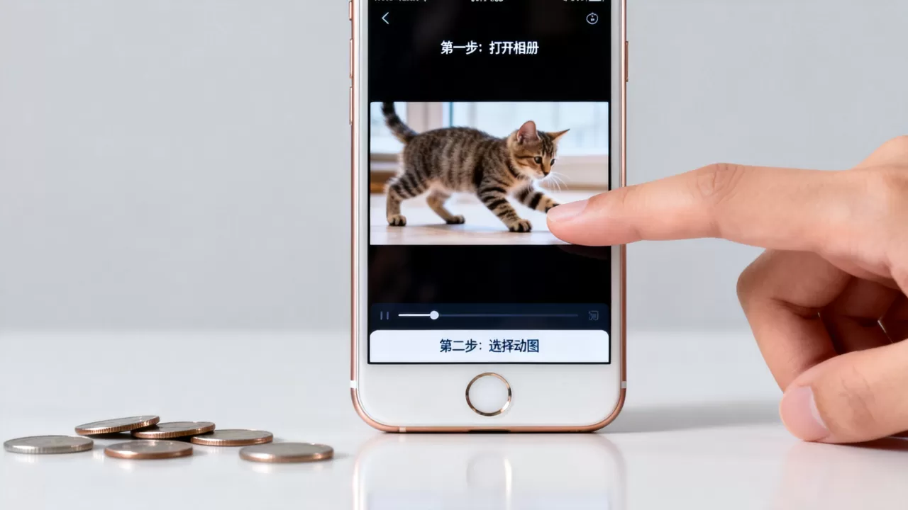 iphone6s怎么看动图，iphone6s查看动图方法