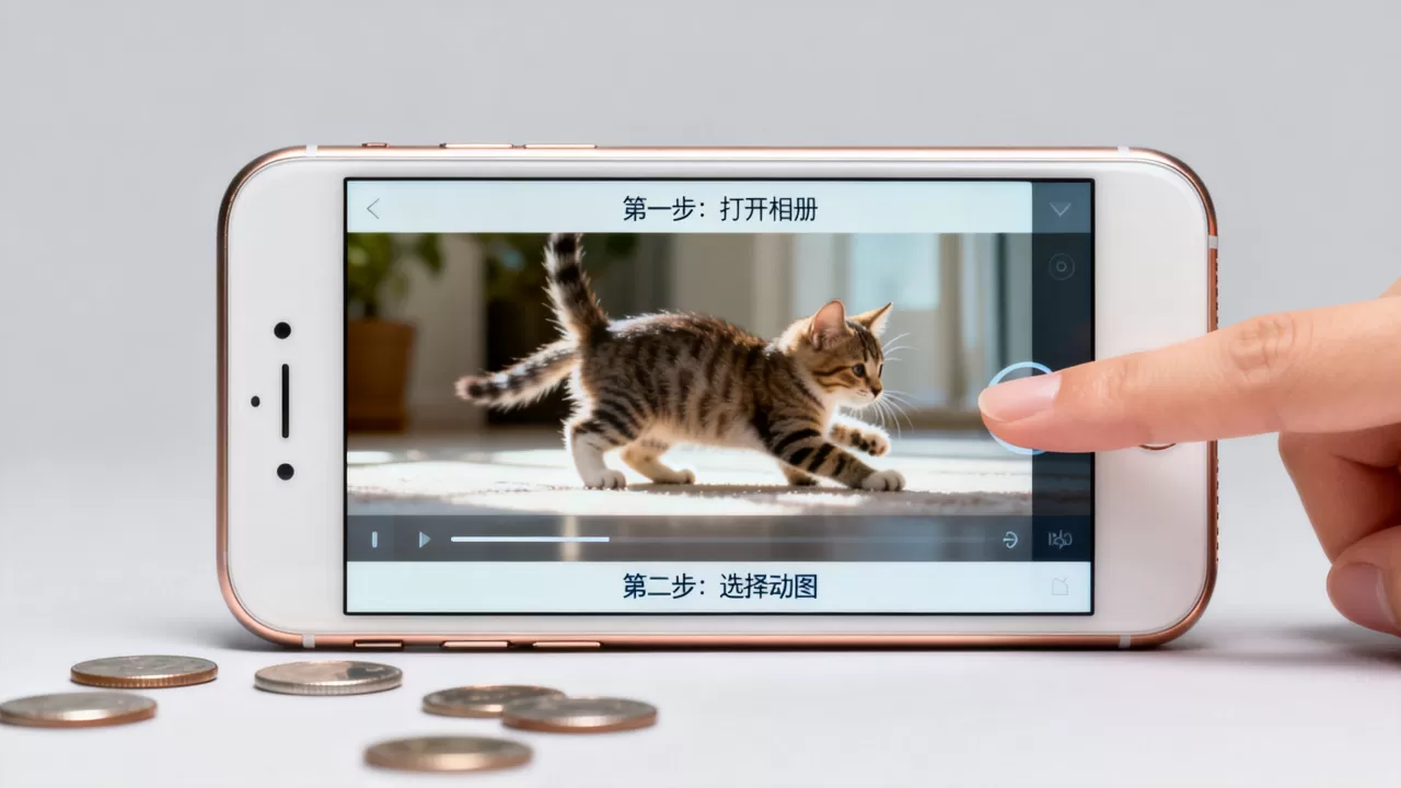 iphone6s怎么看动图，iphone6s查看动图方法