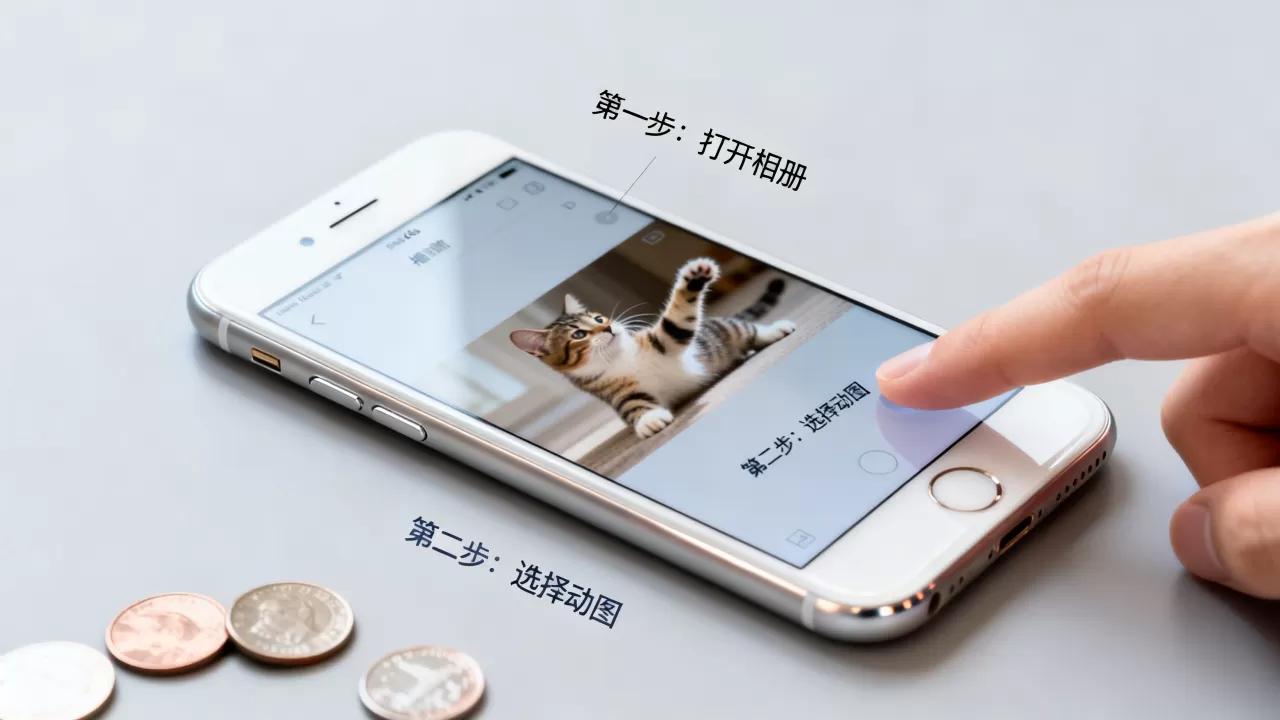 iphone6s怎么看动图，iphone6s查看动图方法