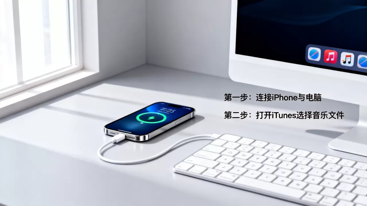 怎么把歌拉进iphone，iPhone导入音乐教程