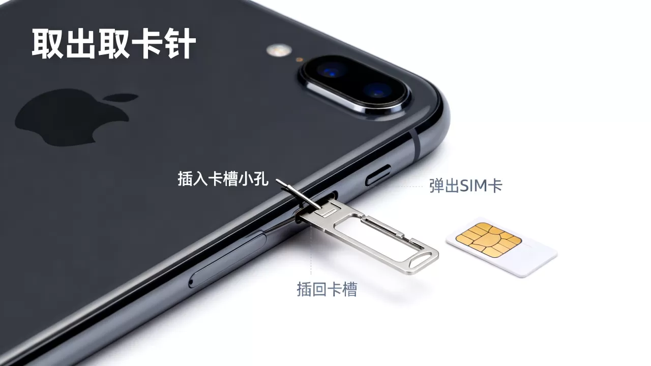 怎么换iphone电话卡，iPhone换SIM卡教程