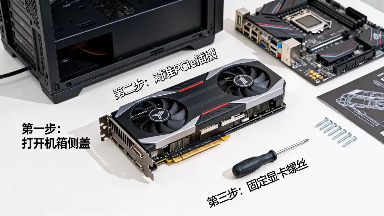 独立显卡怎么安装？装显卡教程