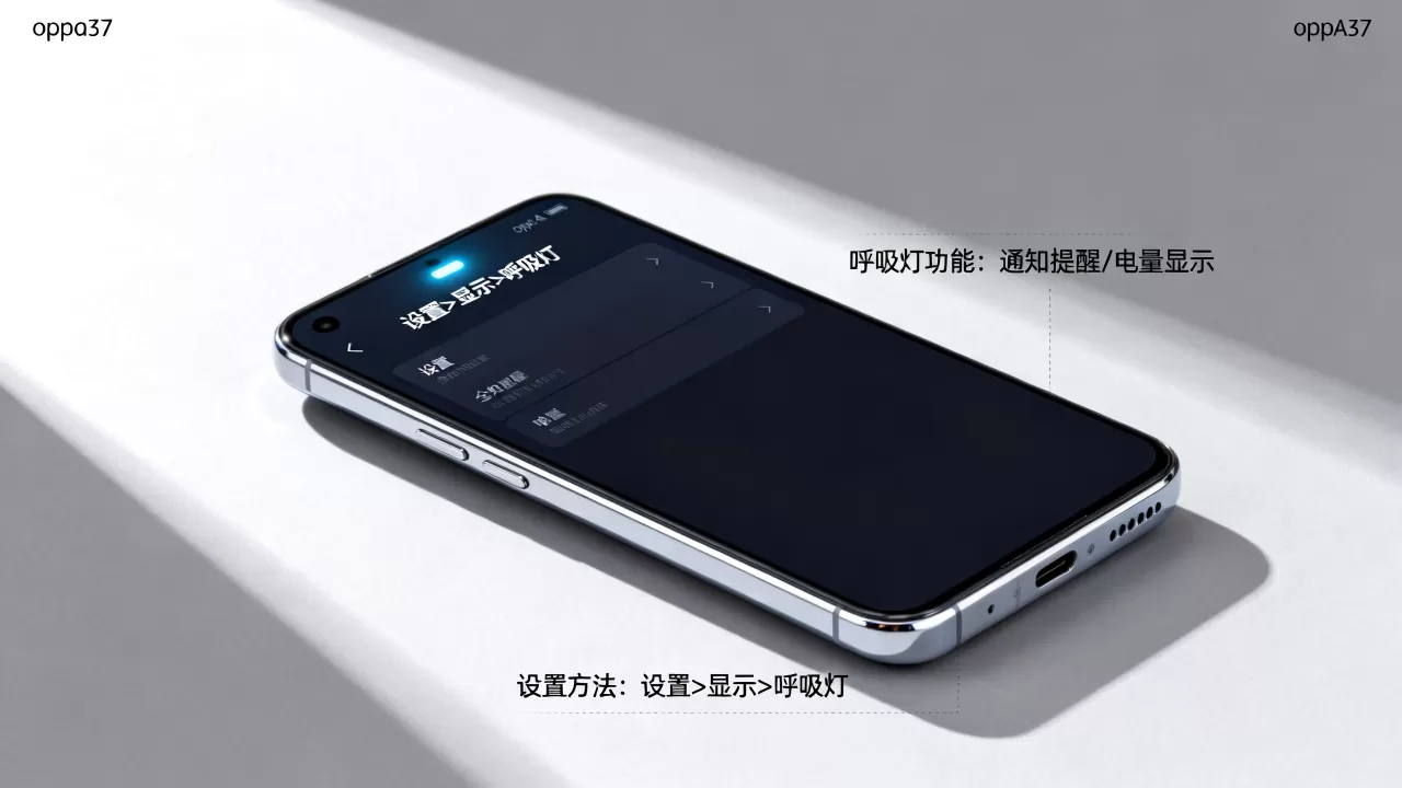 oppoa37呼吸灯有什么用，oppoa37呼吸灯设置方法