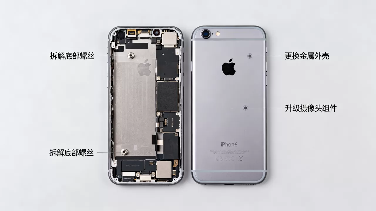 iphone6怎么改成6s，iphone6升级成6s的方法