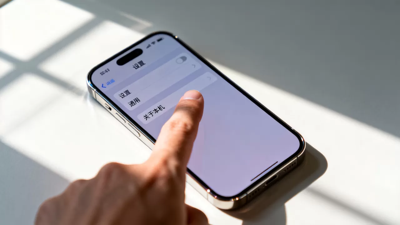 怎么查看iphone信息，iphone查看手机信息
