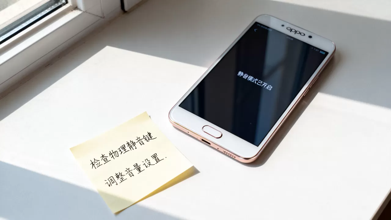OPPO R7为什么自动静音，手机突然静音怎么解决