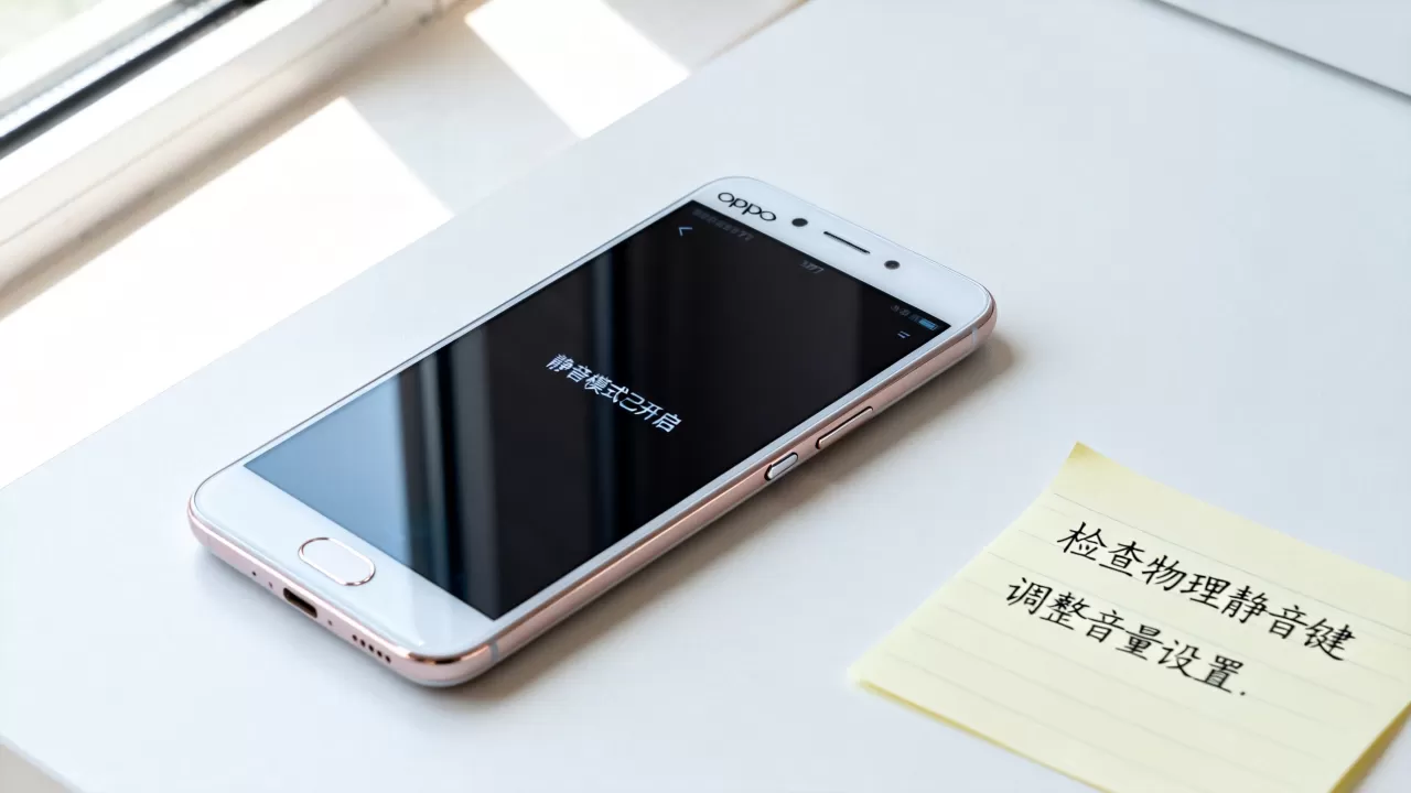 OPPO R7为什么自动静音，手机突然静音怎么解决