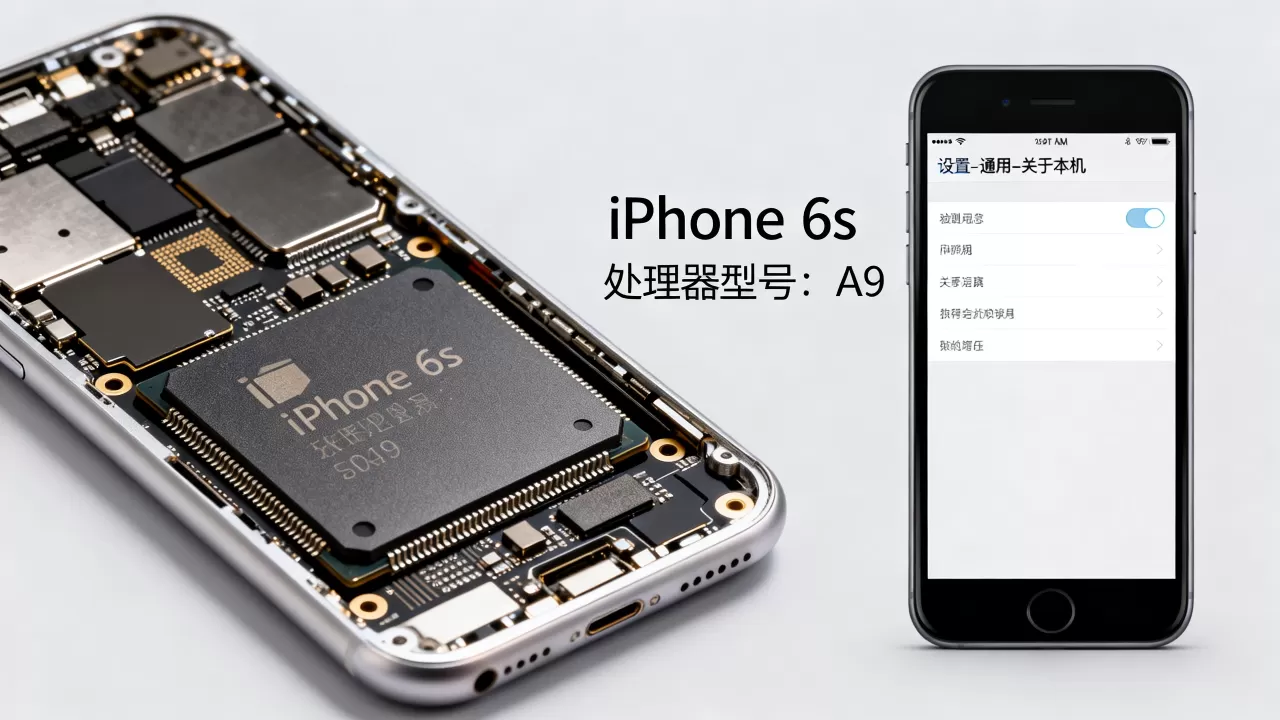 iphone6s怎么看处理器，iphone6s处理器型号