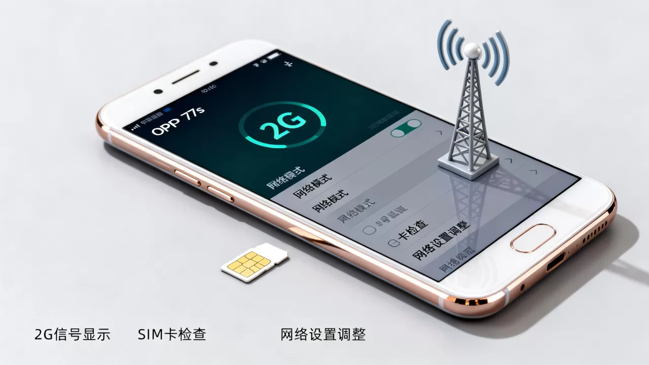 OPPO R7s为什么一直是2g，手机信号差怎么办