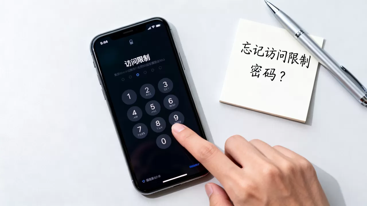iPhone忘记访问限制密码怎么办，iPhone访问限制密码忘了怎么解决