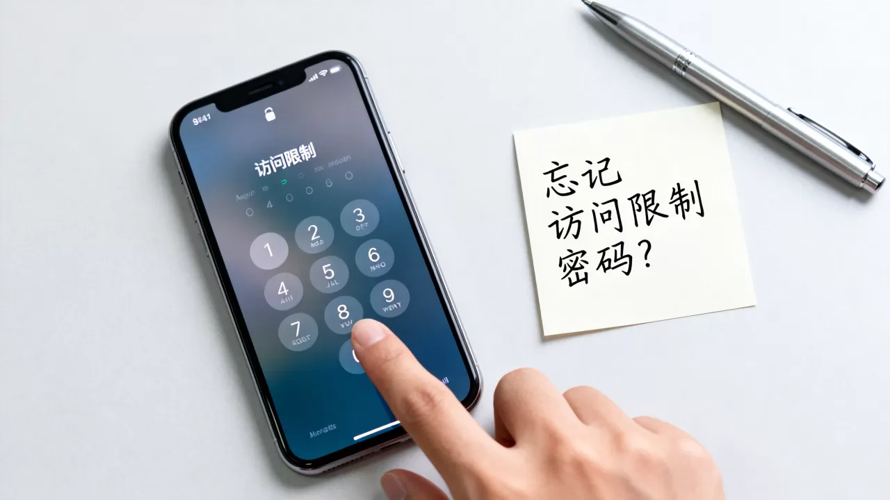 iPhone忘记访问限制密码怎么办，iPhone访问限制密码忘了怎么解决