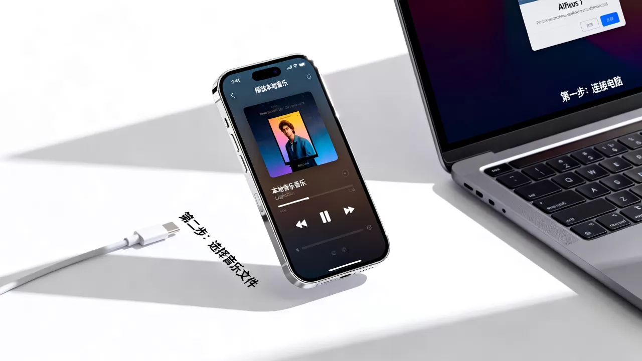 iphone怎么播放本地音乐，iphone导入本地音乐方法