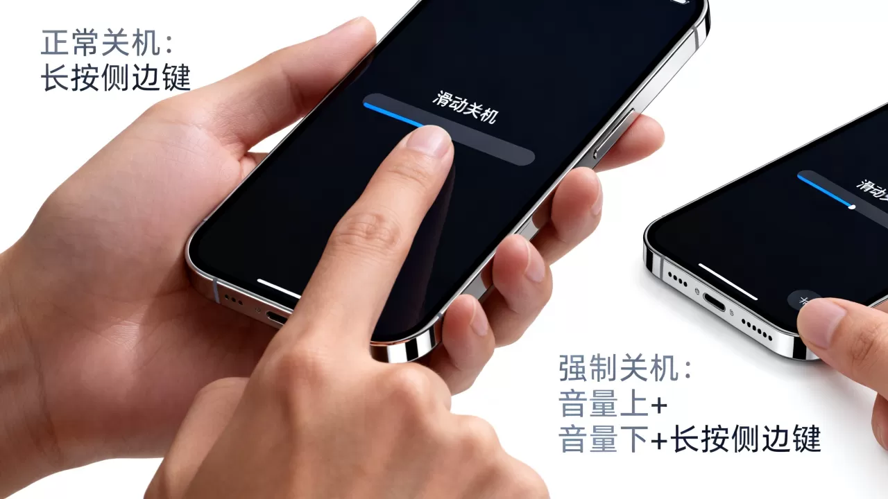 iphone怎么关机，iphone强制关机方法