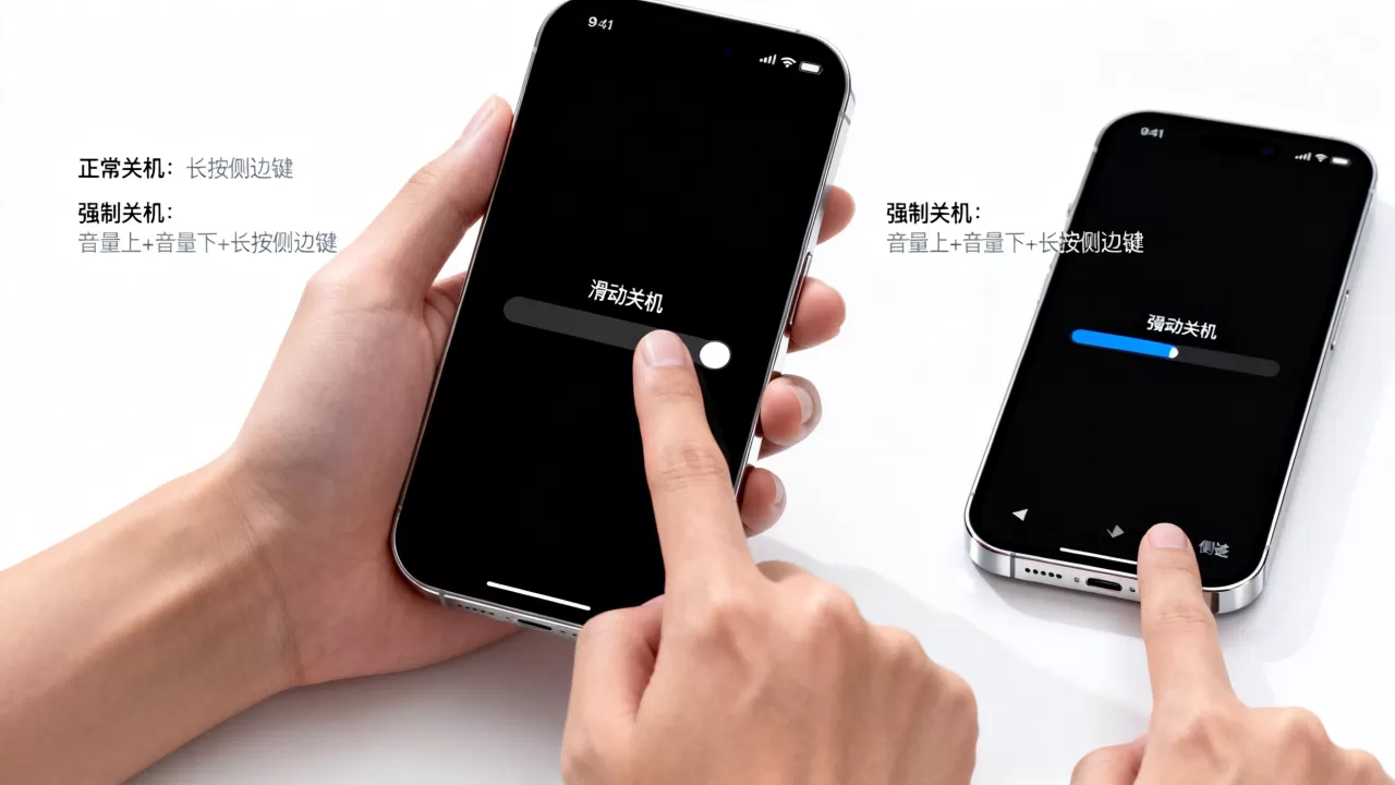 iphone怎么关机，iphone强制关机方法