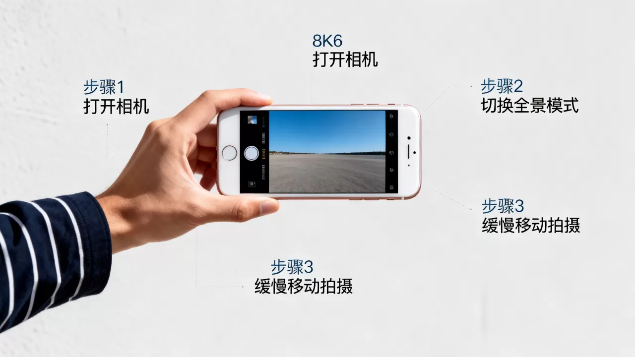 iphone6全景照片怎么拍，iPhone6全景拍摄教程