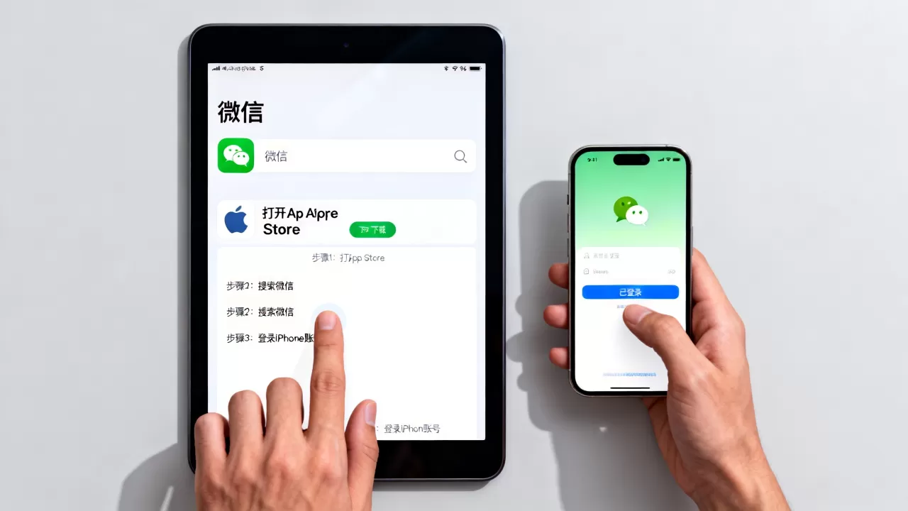 ipad怎么装iphone微信，iPad微信怎么安装