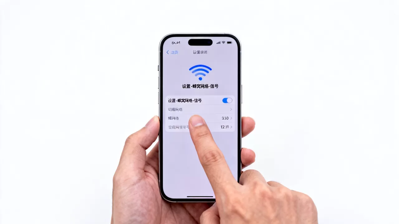 iPhone信号怎么变数字？iPhone信号格变数字显示