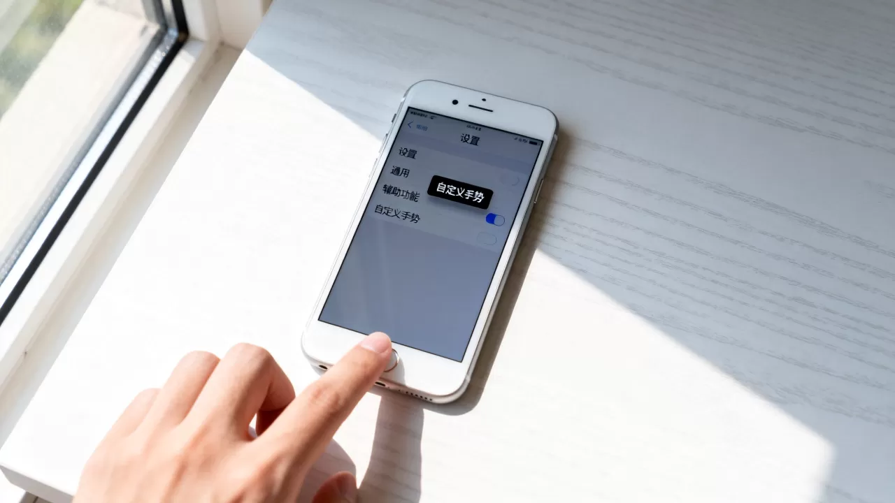 iphone6自定义手势怎么用，iphone6自定义手势设置教程