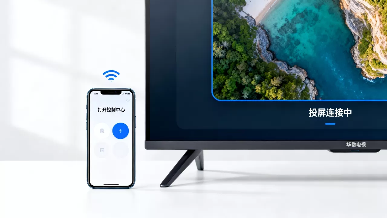华数tv怎么连接iphone,华数电视投屏iPhone教程 华数tv怎么连接iphone,华数电视投屏iPhone教程