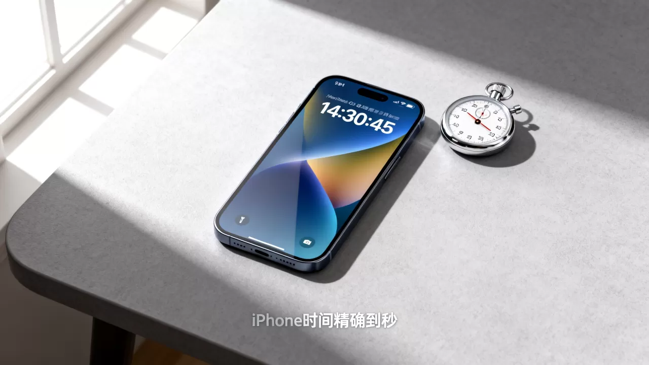 iphone怎么看时间是几分几秒，iphone显示时间精确到秒