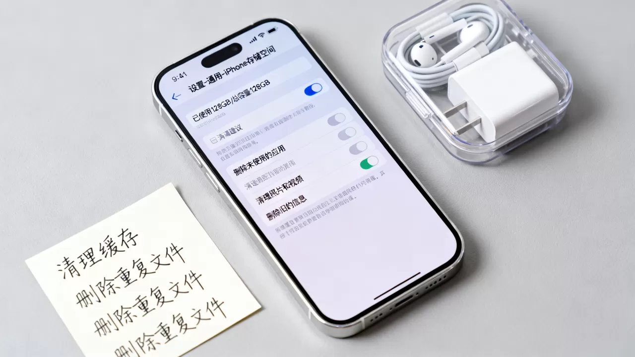 iphone磁盘空间不足怎么办，iphone清理磁盘空间