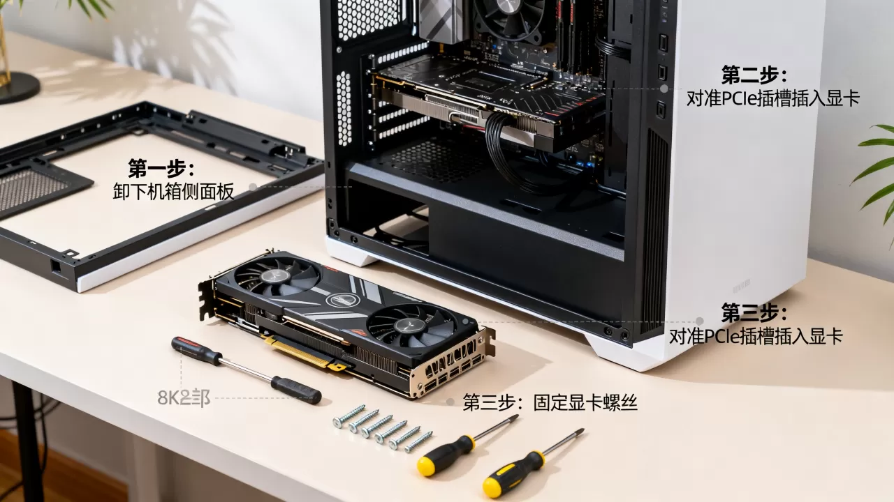 新电脑怎么安显卡,新电脑安装显卡教程 新电脑怎么安显卡,新电脑安装显卡教程
