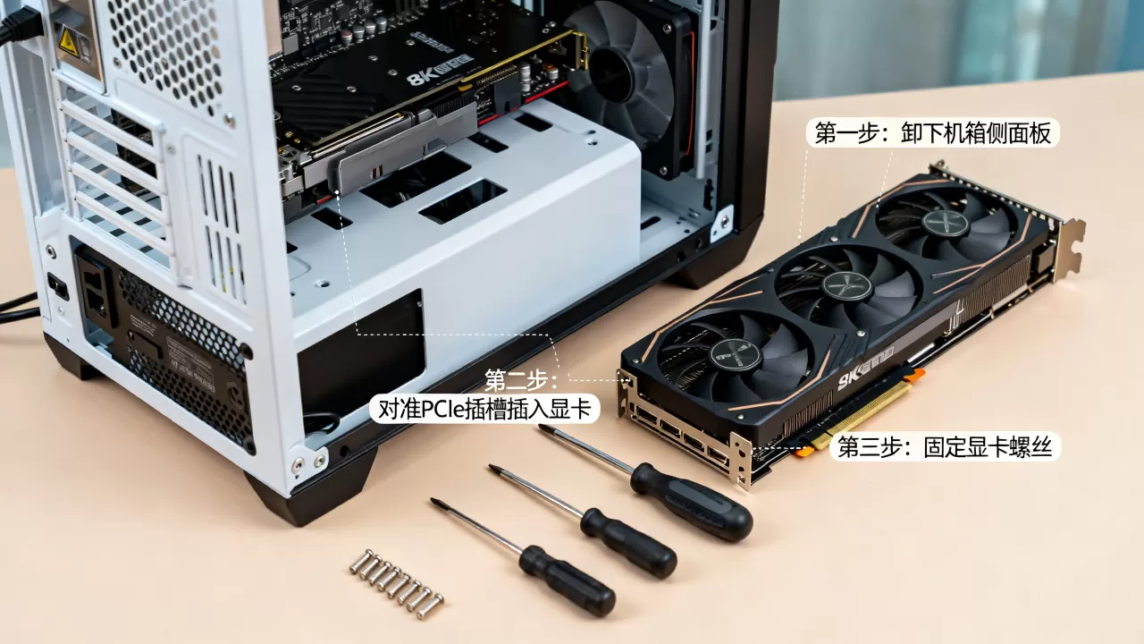 新电脑怎么安显卡,新电脑安装显卡教程 新电脑怎么安显卡,新电脑安装显卡教程