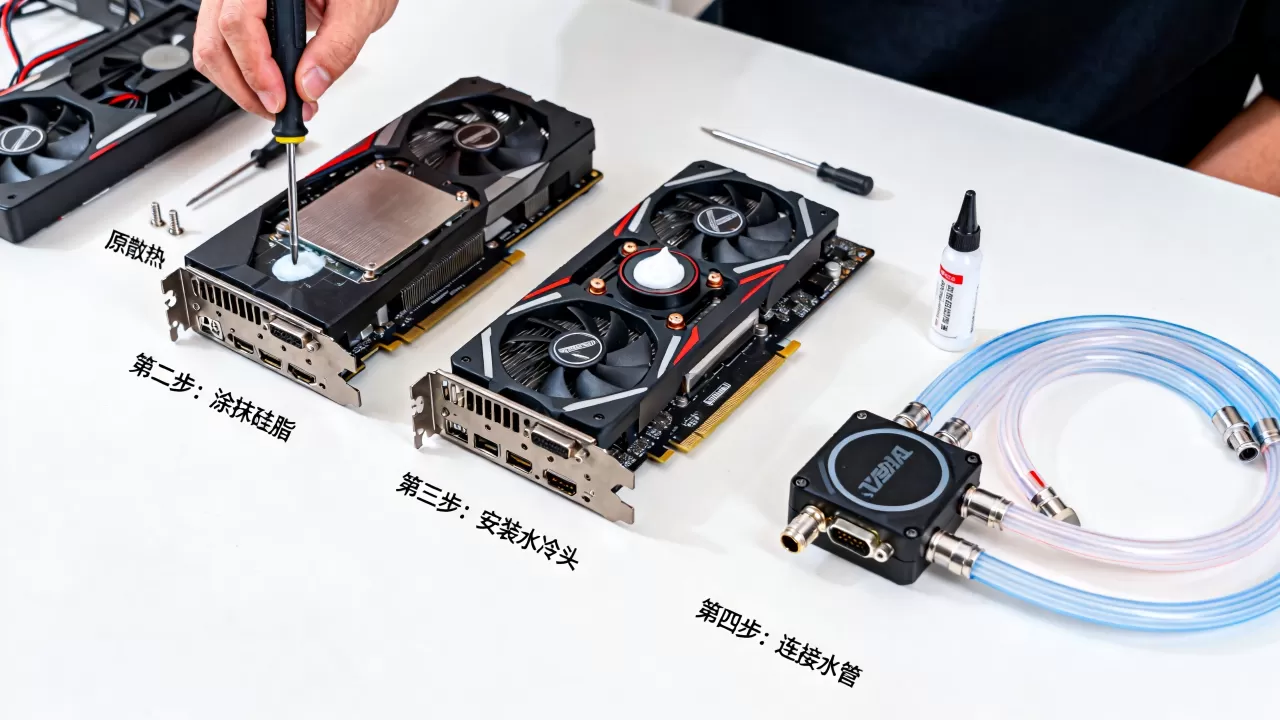 显卡冷头怎么安装,水冷头安装教程 显卡冷头怎么安装,水冷头安装教程