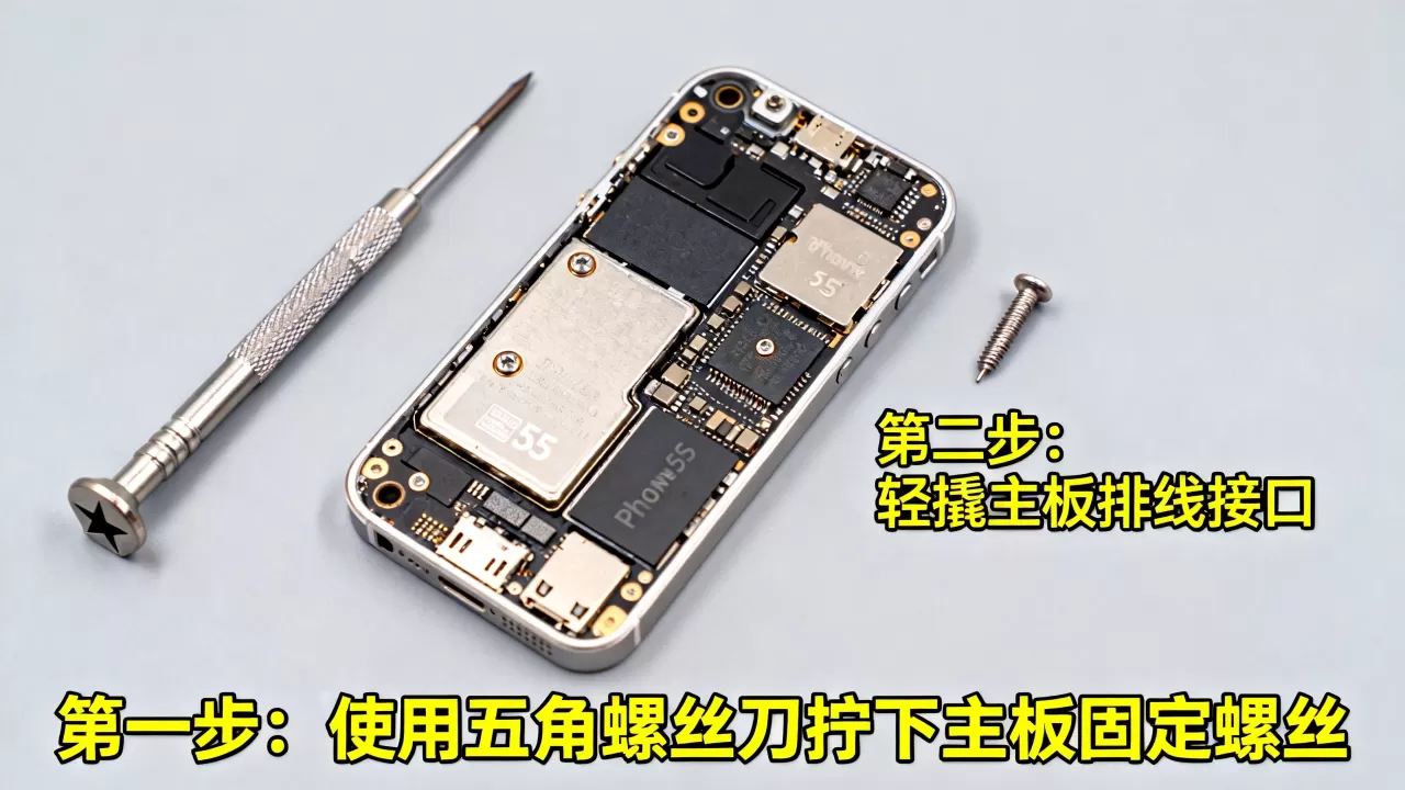 iphone5s主板螺丝怎么拆,iphone5s拆机教程 iphone5s主板螺丝怎么拆,iphone5s拆机教程