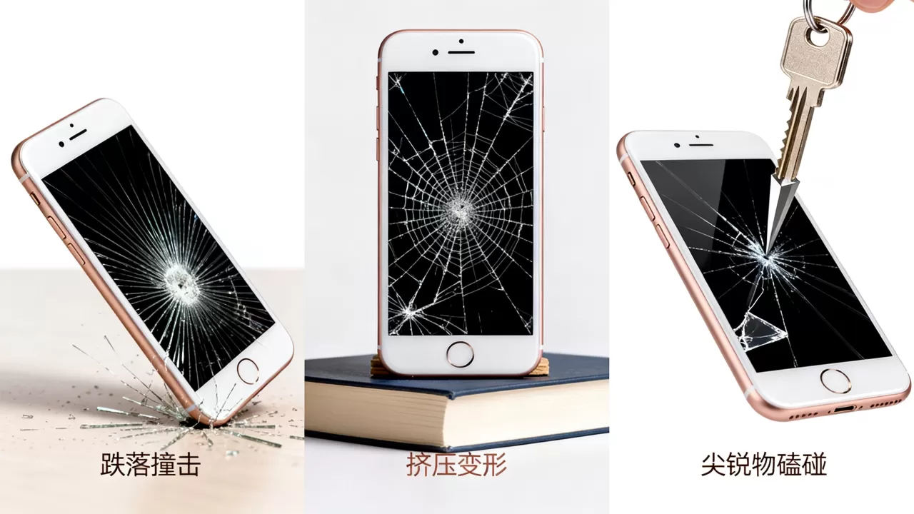 iphone6怎么才会屏裂，苹果手机屏幕碎裂原因