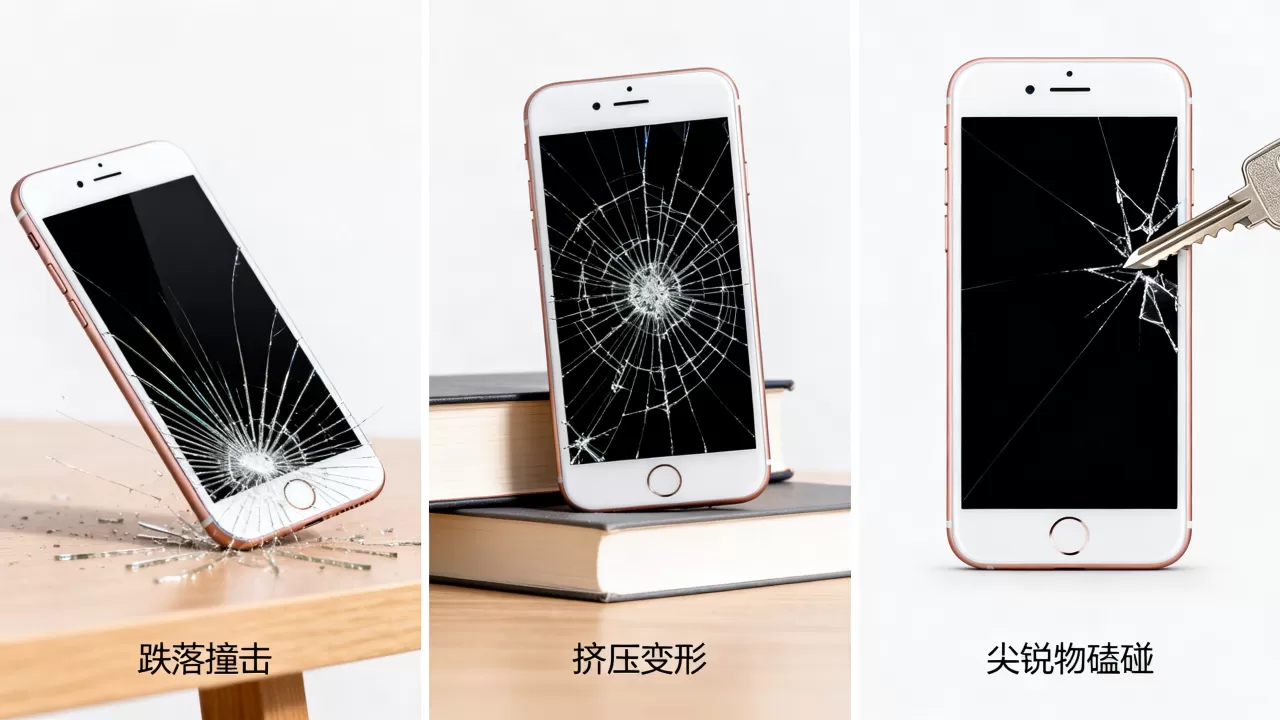 iphone6怎么才会屏裂，苹果手机屏幕碎裂原因