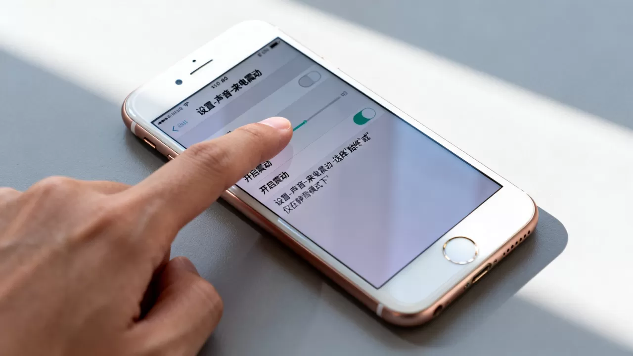 iphone6怎么来电话震动，iphone6来电震动设置