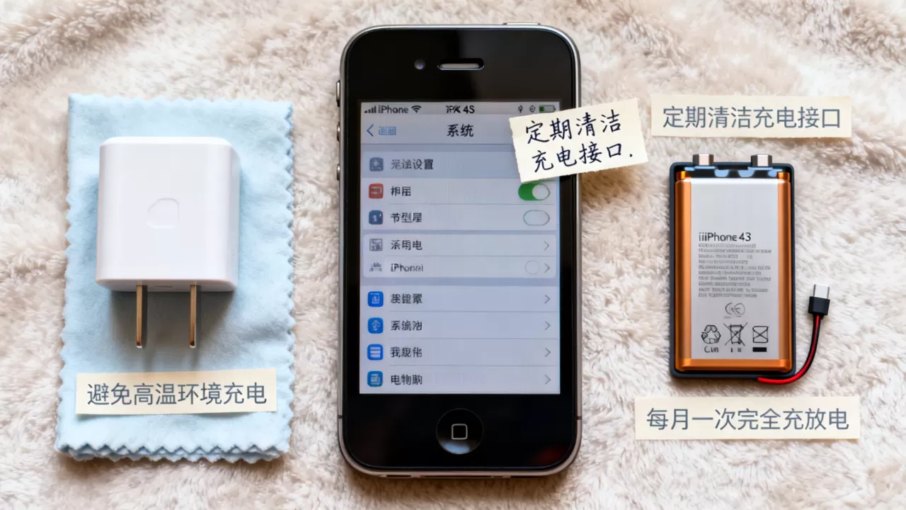 iphone4s怎么维护，iphone4s电池保养与系统优化长尾疑问