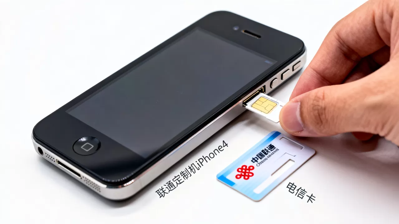 联通定制机iphone4怎么放电信卡,联通定制机能插电信卡吗 联通定制机iphone4怎么放电信卡,联通定制机能插电信卡吗