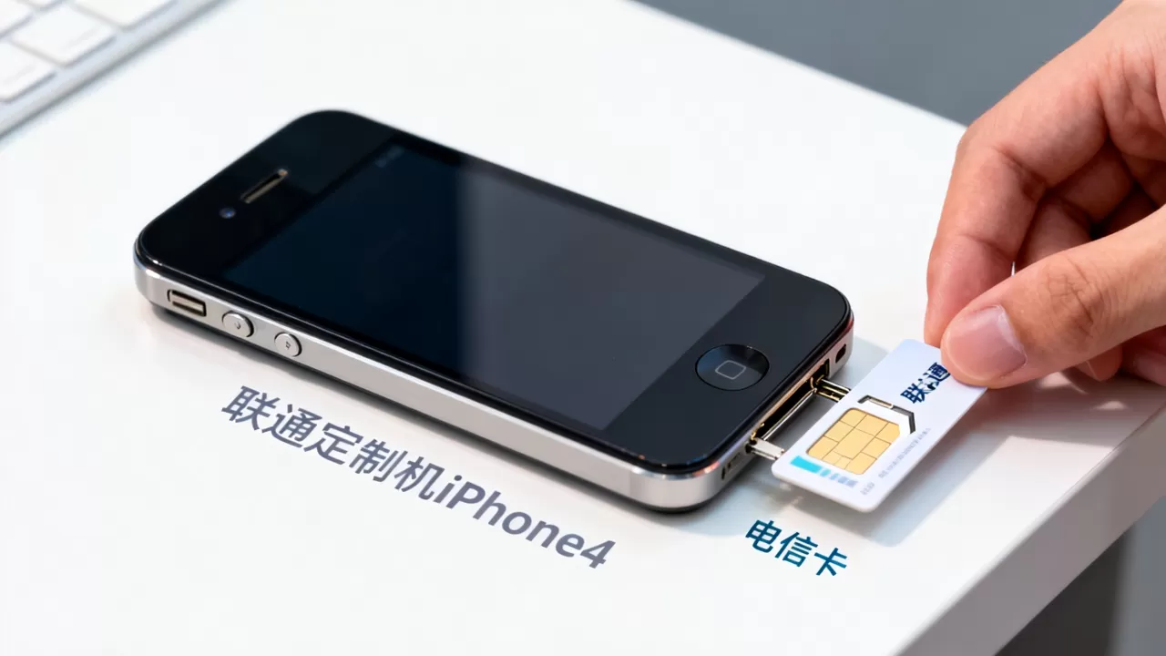 联通定制机iphone4怎么放电信卡,联通定制机能插电信卡吗 联通定制机iphone4怎么放电信卡,联通定制机能插电信卡吗