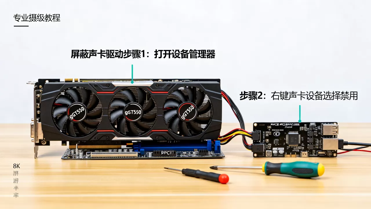 屏蔽显卡声卡gtx550，gtx550屏蔽声卡驱动教程