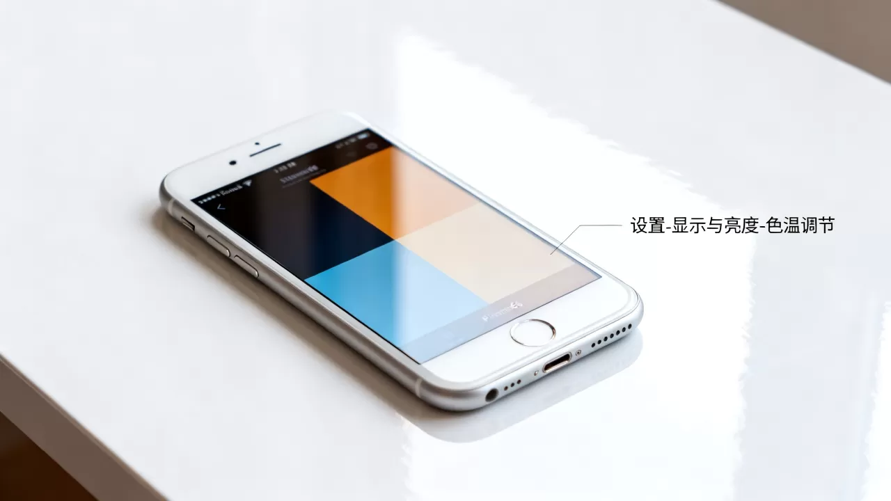iphone6s怎么看冷暖屏，iPhone6s屏幕色温调节方法