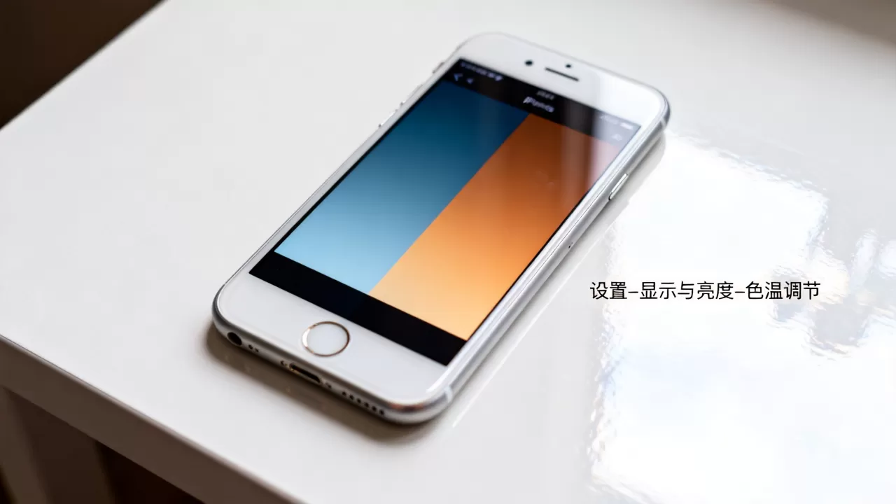 iphone6s怎么看冷暖屏，iPhone6s屏幕色温调节方法
