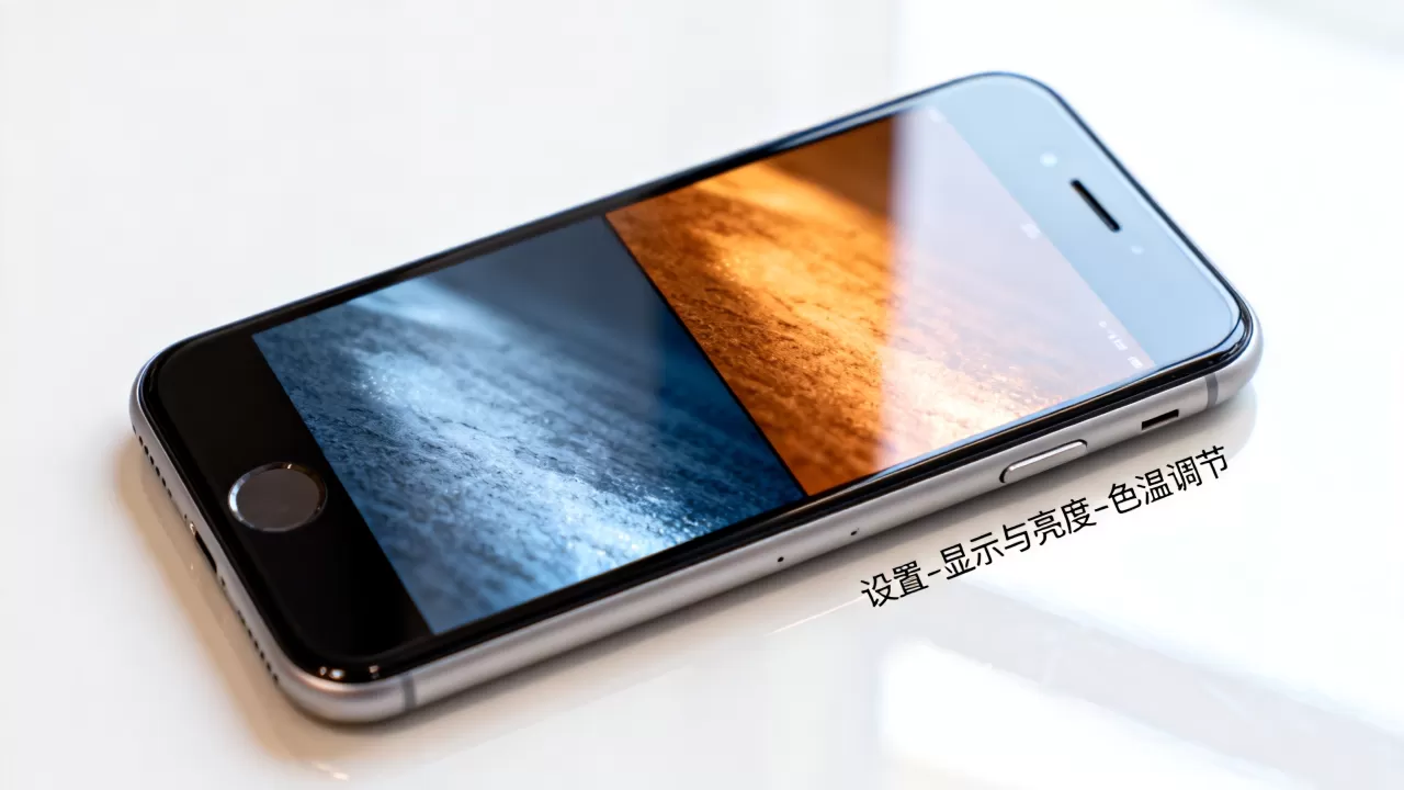 iphone6s怎么看冷暖屏，iPhone6s屏幕色温调节方法