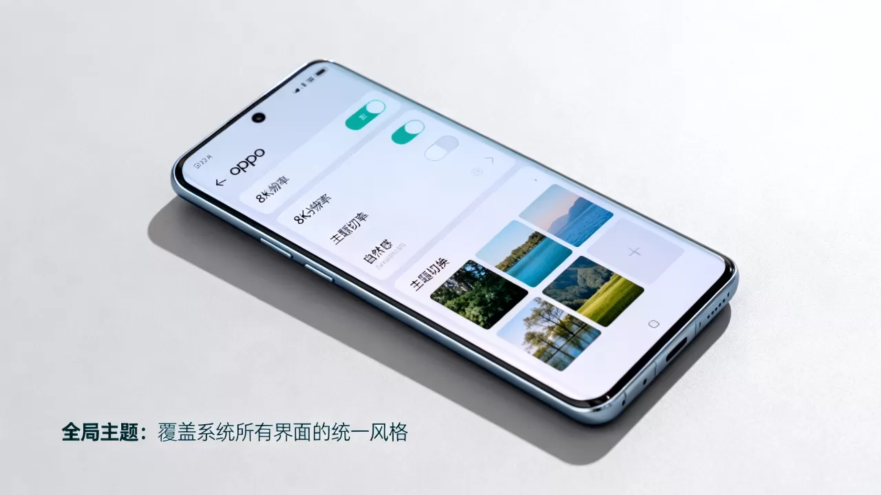 oppo全局主题什么意思，手机主题全局设置