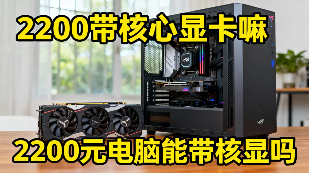 2200带核心显卡嘛，2200元电脑能带核显吗