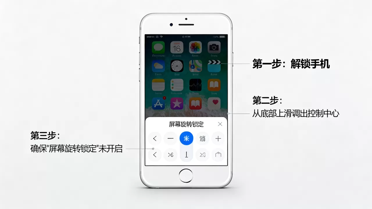 iphone6主屏幕怎么横屏，iphone6怎么开启横屏